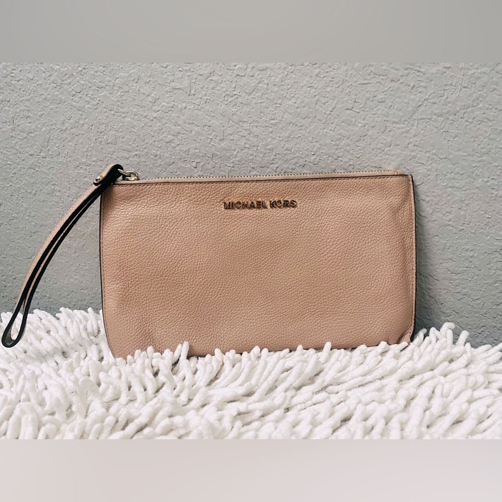Michael Kors Blush Wristlet Clutch